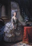 elisabeth vigee-lebrun Marie Antoinette of Austria, Queen of France USA oil painting artist